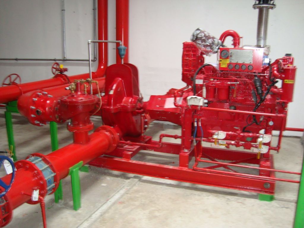 Yang�n Tesisat� Pompa Dairesi foto�raf 1